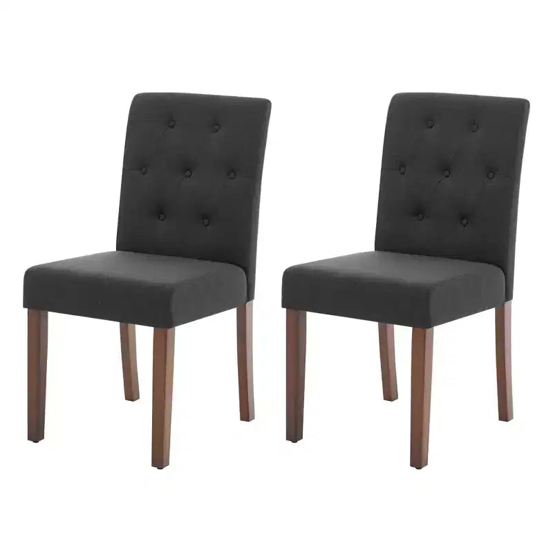 Lot de 4 chaises de salle à manger CY-Latch en bois avec construction en bois durable, assise confortable, design élégant, montage facile et utilisation polyvalente