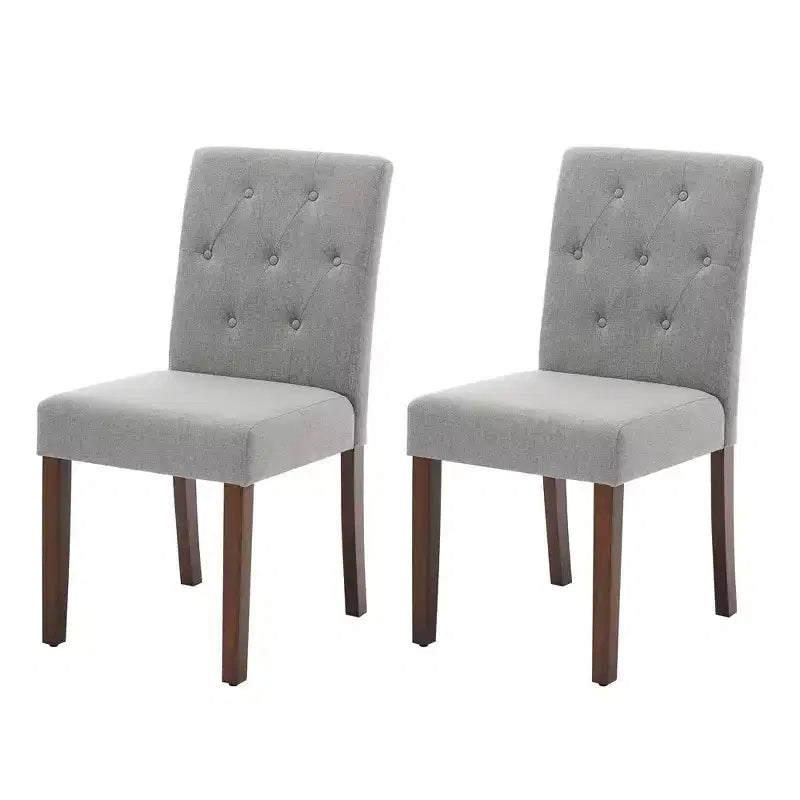 Lot de 4 chaises de salle à manger CY-Latch en bois avec construction en bois durable, assise confortable, design élégant, montage facile et utilisation polyvalente
