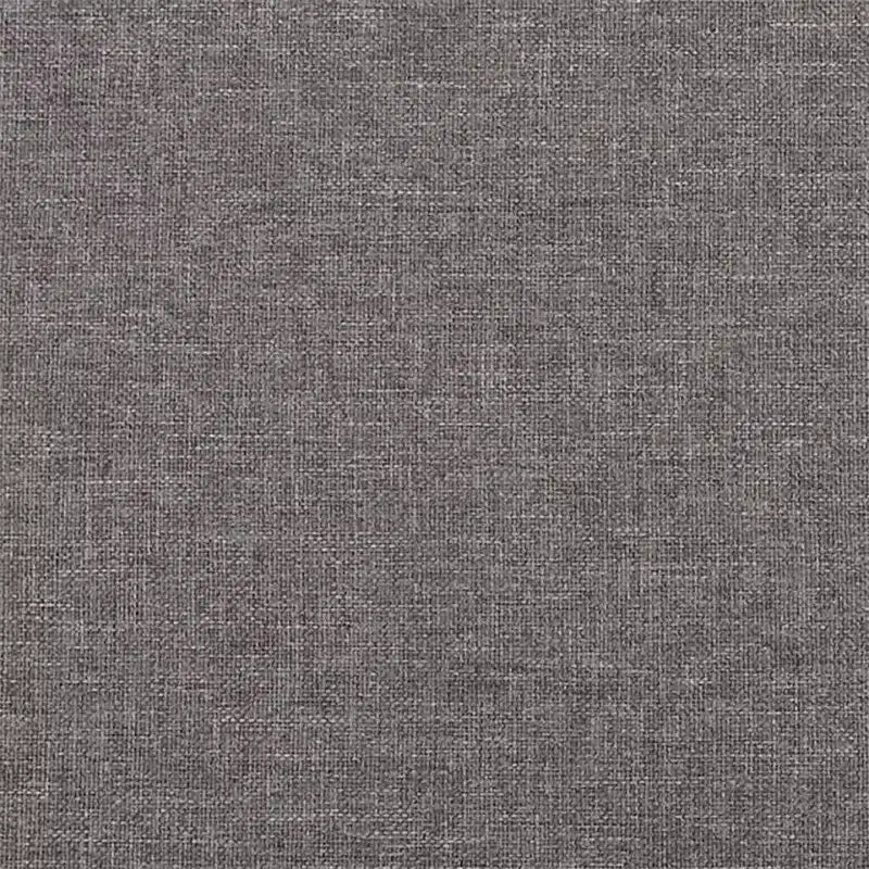 Canapé 2 places Tissu gris foncé (100 % polyester), métal, contreplaqué