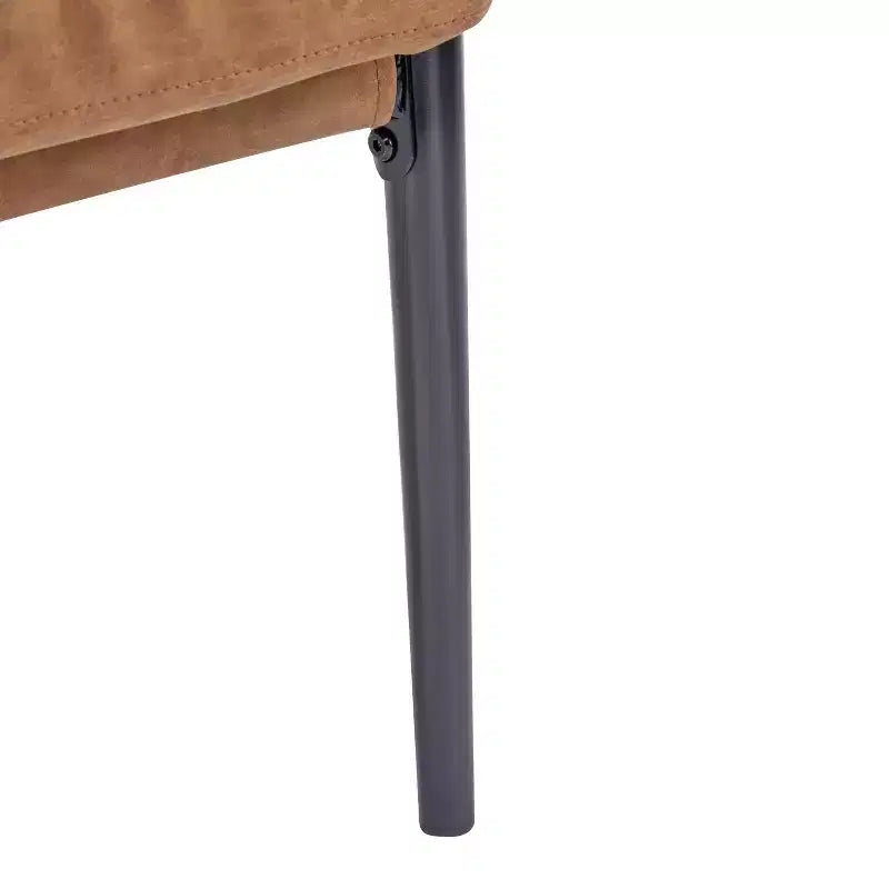 Fauteuil d'appoint moderne 27,56, coussins moelleux, structure en métal, salon bureau, multicolore