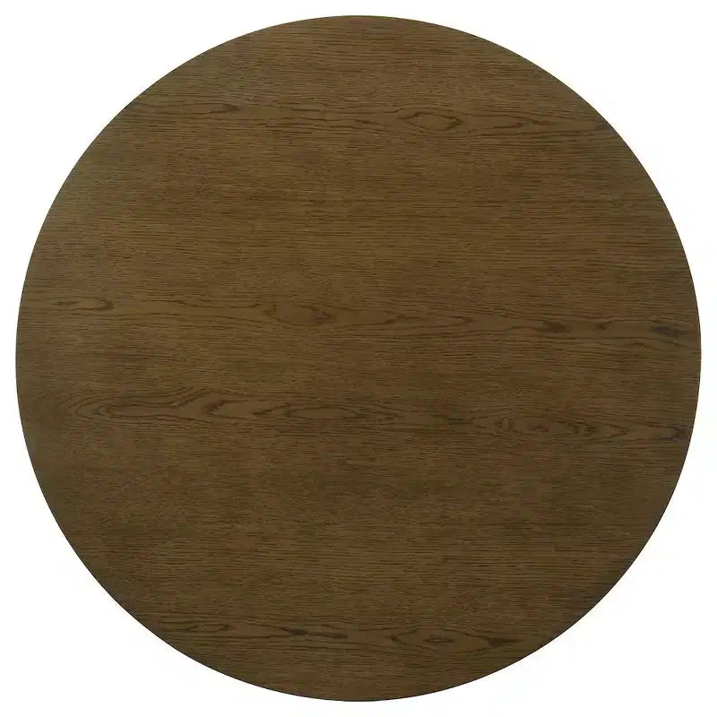 Table basse de salon ronde en bois de 91 cm
