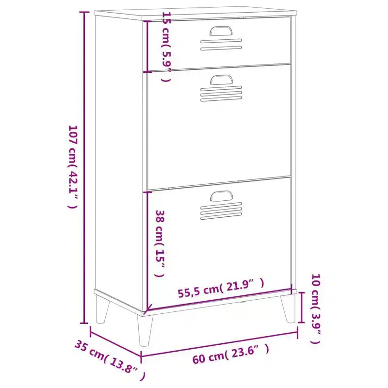 Meuble de rangement pour chaussures, organisateur de placard, meuble de couloir en bois d'ingénierie
