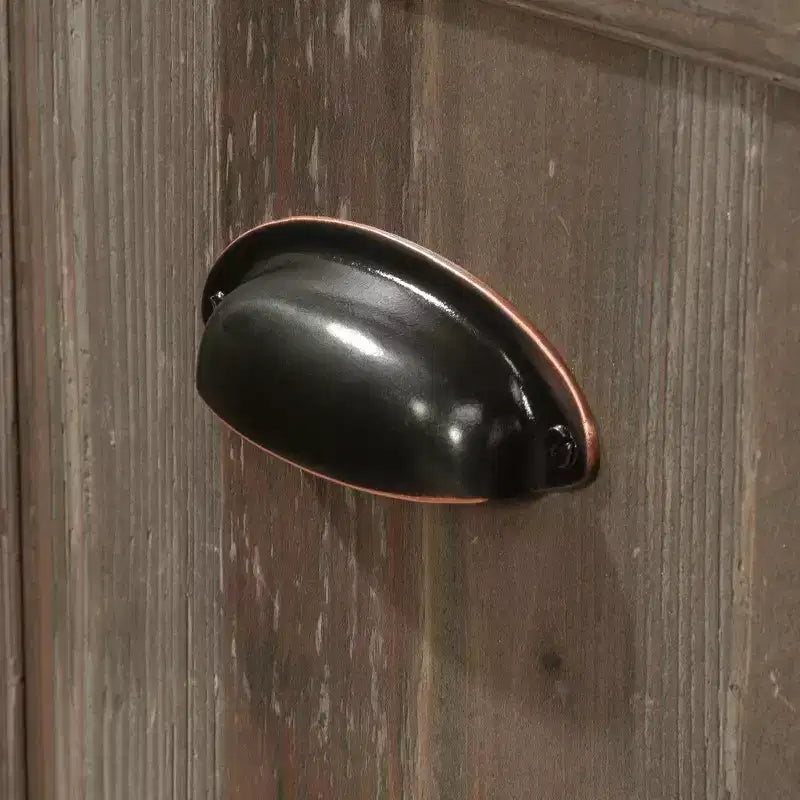 Armoire de rangement décorative en bois avec portes et étagères réglables