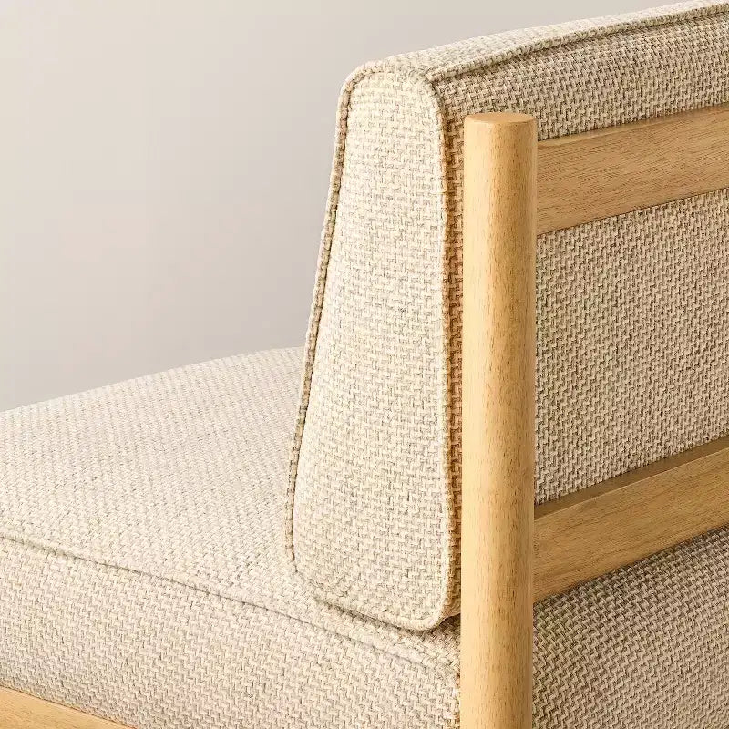 Fauteuil d'appoint pieds tourillons