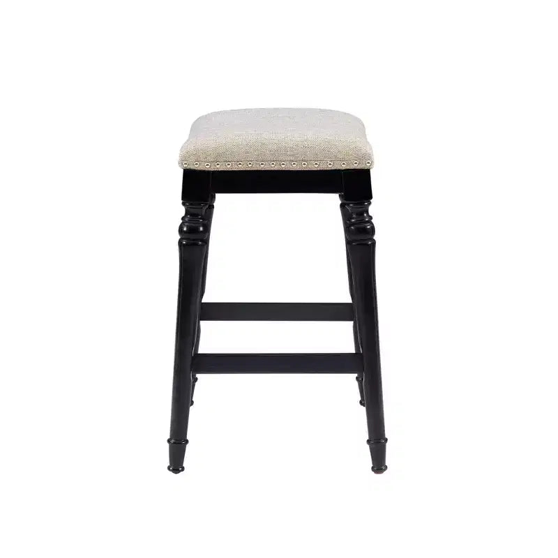 Grand et haut tabouret de bar sans dossier en bois, hauteur comptoir