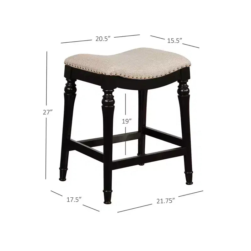 Grand et haut tabouret de bar sans dossier en bois, hauteur comptoir