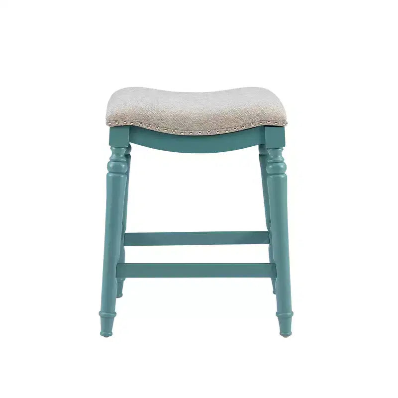 Grand et haut tabouret de bar sans dossier en bois, hauteur comptoir