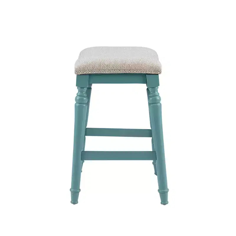 Grand et haut tabouret de bar sans dossier en bois, hauteur comptoir