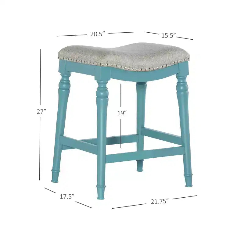 Grand et haut tabouret de bar sans dossier en bois, hauteur comptoir