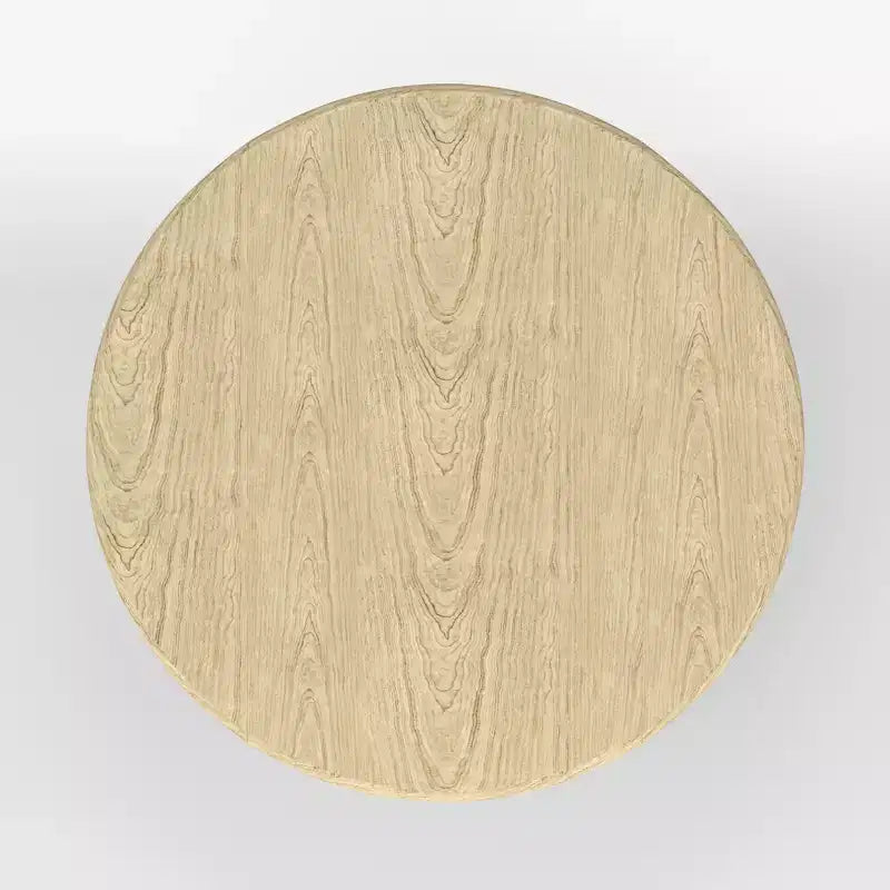 Table de salle à manger à rallonge double avec pied piédestal en bois massif 42